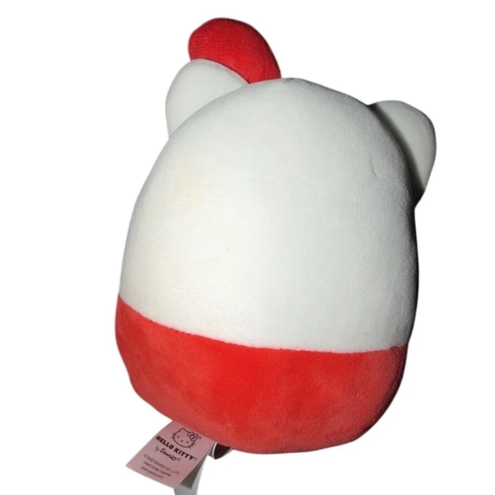 Sanrio Hello Kitty Squishmallow Kids 8 Inch Red White Excellent Heart Sunglasses